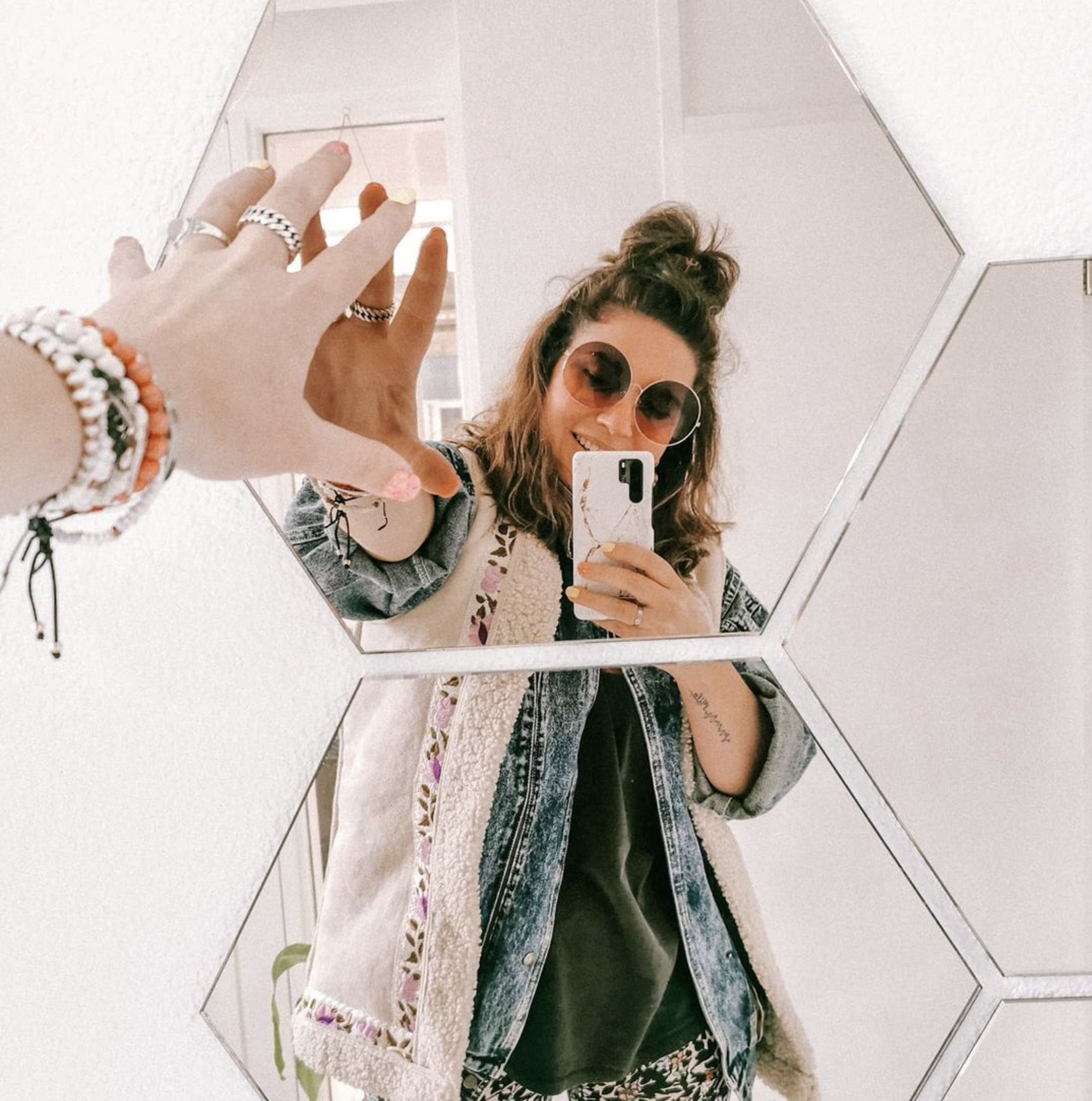 meerdere spiegels bij elkaar